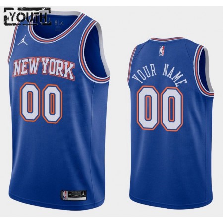 Maillot Basket New York Knicks Personnalisé 2020-21 Jordan Brand Statement Edition Swingman - Enfant